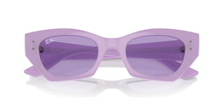 Ray-Ban RB 4430 unisex Violet Squared Sunglasses