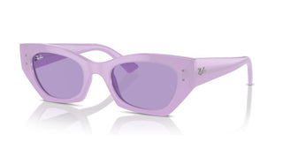 Ray-Ban RB 4430 unisex Violet Squared Sunglasses