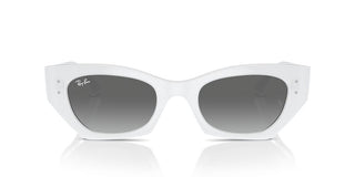 Ray-Ban RB 4430 unisex White Squared Sunglasses