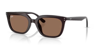 Ray-Ban RB 4439D unisex Brown Squared Sunglasses