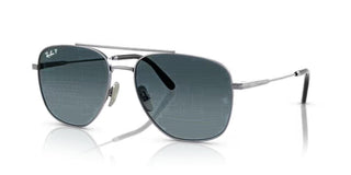 Ray-Ban RB 8097 unisex Ruthenium Visor Sunglasses