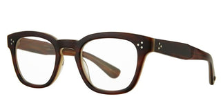 Garrett Leight REGENT unisex Havana Geometric Eyeglasses