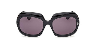 Tom Ford REN FT1155 women Black Squared Sunglasses