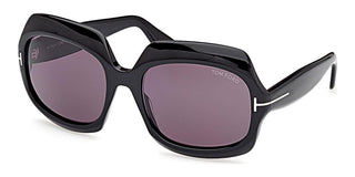 Tom Ford REN FT1155 women Black Squared Sunglasses