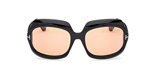 Tom Ford REN FT1155 women Black Squared Sunglasses