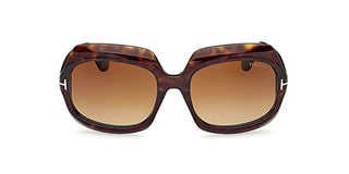 Tom Ford REN FT1155 women Havana Squared Sunglasses