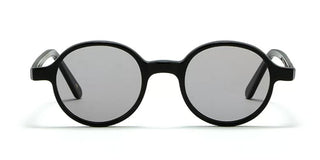 L.G.R REUNION men Black Round Sunglasses