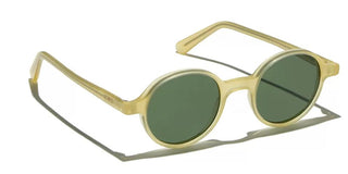 L.G.R REUNION men Havana Round Sunglasses