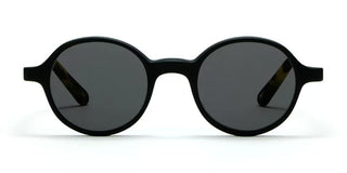 L.G.R REUNION men Havana Round Sunglasses