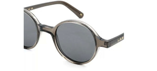 L.G.R REUNION men Grey Round Sunglasses