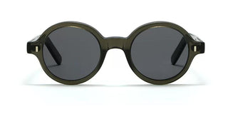 L.G.R REUNION BOLD unisex Green Round Sunglasses