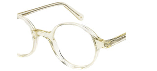 L.G.R REUNION/O unisex Transparent Round Eyeglasses