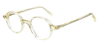 L.G.R REUNION/O unisex Transparent Round Eyeglasses