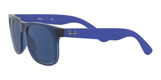 Ray-Ban RJ 9069S JUNIOR children Blue Squared Sunglasses