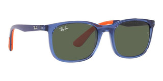 Ray-Ban RJ 9076S JUNIOR children Blue Squared Sunglasses