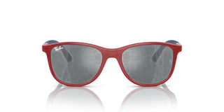 Ray-Ban RJ 9077S JUNIOR unisex Red Squared Sunglasses