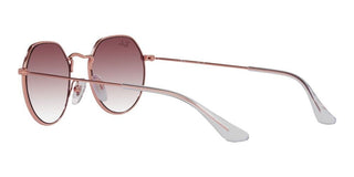 Ray-Ban RJ 9565S JUNIOR children Rose gold Squared Sunglasses