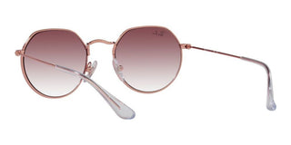 Ray-Ban RJ 9565S JUNIOR children Rose gold Squared Sunglasses