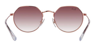 Ray-Ban RJ 9565S JUNIOR children Rose gold Squared Sunglasses