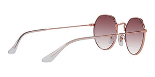 Ray-Ban RJ 9565S JUNIOR children Rose gold Squared Sunglasses