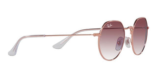 Ray-Ban RJ 9565S JUNIOR children Rose gold Squared Sunglasses