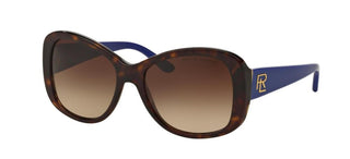 Ralph Lauren RL 8144 women Havana Butterfly Sunglasses