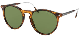 Ralph Lauren RL 8181P men Havana Round Sunglasses