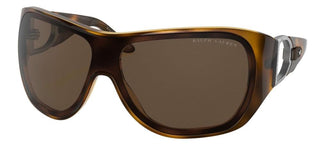 Ralph Lauren RL 8189Q women Havana Shield Sunglasses