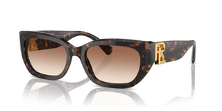 Ralph Lauren RL 8222 women Havana Cat Eye Sunglasses