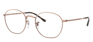 Ray-Ban ROB RX 6472 unisex Rose gold Round Eyeglasses