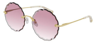 Chloé ROSIE CH0047S women Gold Round Sunglasses