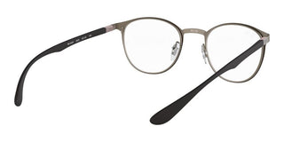 Ray-Ban ROUND RX 6355 unisex Silver Geometric Eyeglasses