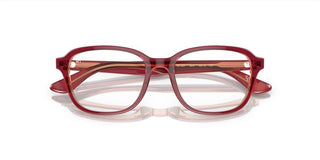 Ray-Ban RX 1627 unisex Red Squared Eyeglasses