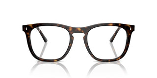 Ray-Ban RX 2210V unisex Havana Squared Eyeglasses