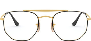 Ray-Ban RX 3648V unisex Gold Pilot Eyeglasses