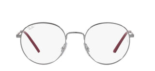 Ray-Ban RX 3681V unisex Ruthenium Round Eyeglasses