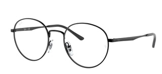 Ray-Ban RX 3681V unisex Black Round Eyeglasses