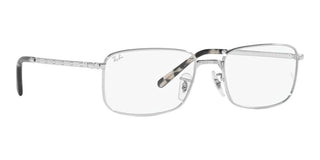 Ray-Ban RX 3717V unisex Silver Geometric Eyeglasses