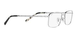 Ray-Ban RX 3717V unisex Silver Geometric Eyeglasses