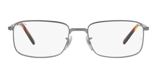 Ray-Ban RX 3717V unisex Ruthenium Geometric Eyeglasses