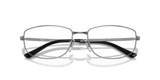 Ray-Ban RX 3732V unisex Ruthenium Squared Eyeglasses