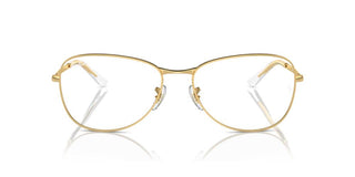 Ray-Ban RX 3733V unisex Gold Squared Eyeglasses