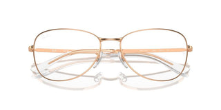 Ray-Ban RX 3733V unisex Rose gold Squared Eyeglasses