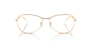 Ray-Ban RX 3733V unisex Rose gold Squared Eyeglasses