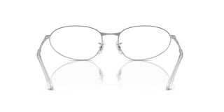 Ray-Ban RX 3734V unisex Silver Geometric Eyeglasses