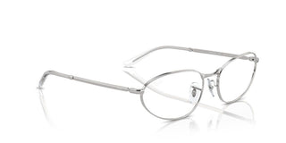 Ray-Ban RX 3734V unisex Silver Geometric Eyeglasses