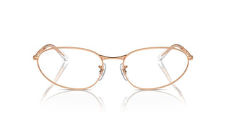 Ray-Ban RX 3734V unisex Rose gold Geometric Eyeglasses