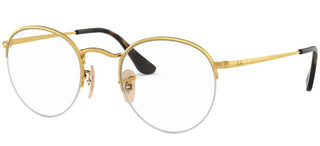 Ray-Ban RX 3947V unisex Gold Round Eyeglasses