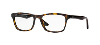 Ray-Ban Highstreet RX 5279 unisex Havana Squared Eyeglasses