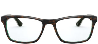 Ray-Ban Highstreet RX 5279 unisex Havana Squared Eyeglasses